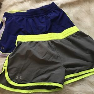 2 Under Armor workout shorts